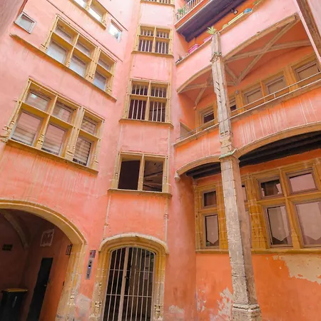 Duplex Lumineux Et Authentique, Vieux-lyon شقة ليون